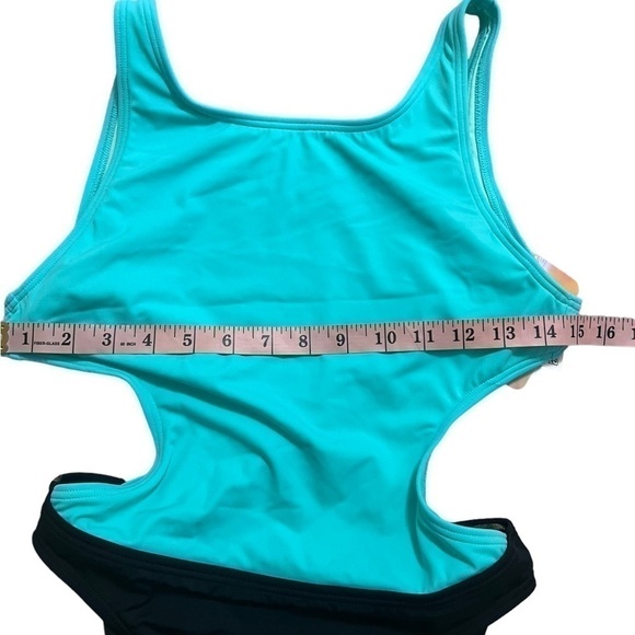 Coco Rave Two Toned Cut Out One Piece Swimsuit - Picture 5 of 14